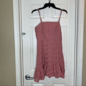 Sunday Mi Amor Pink Blush Sundress Ruffles